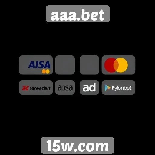Opcões de pagamento disponíveis no aaa.bet